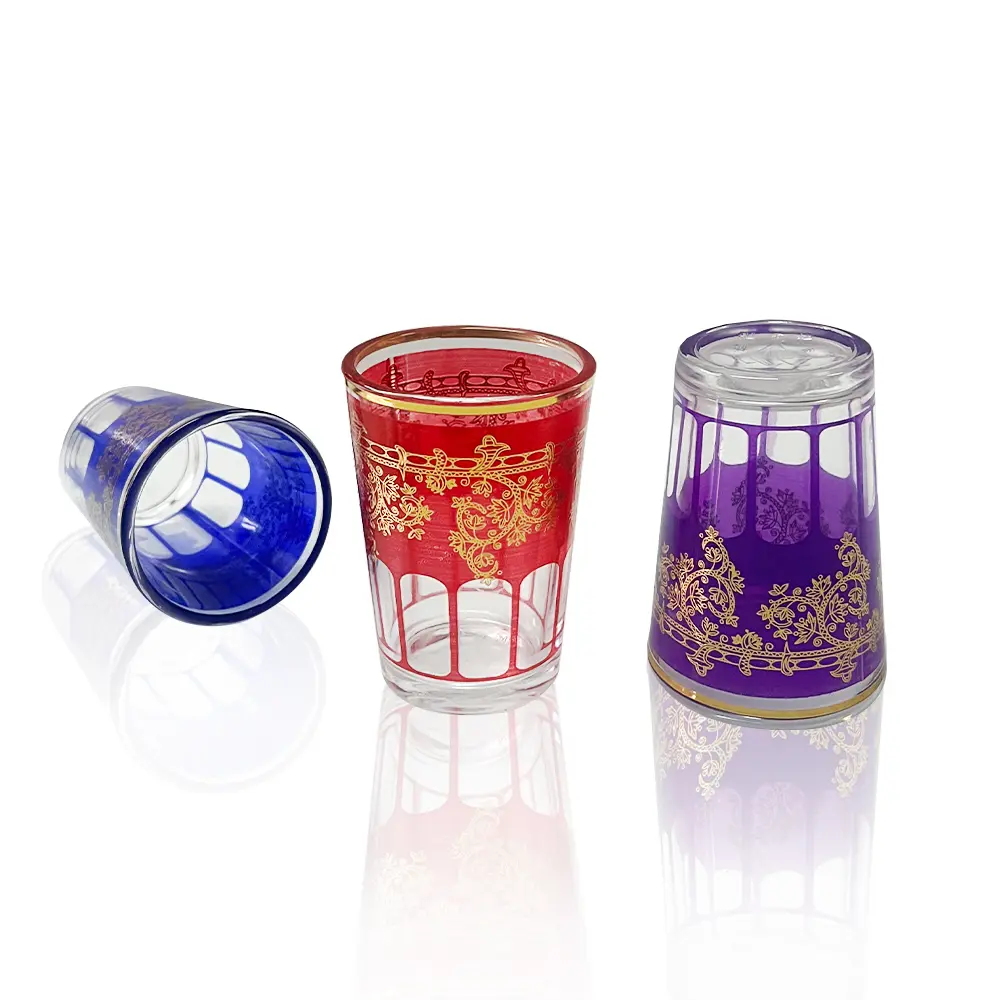 Custom Gilded Moroccan Shot Glass