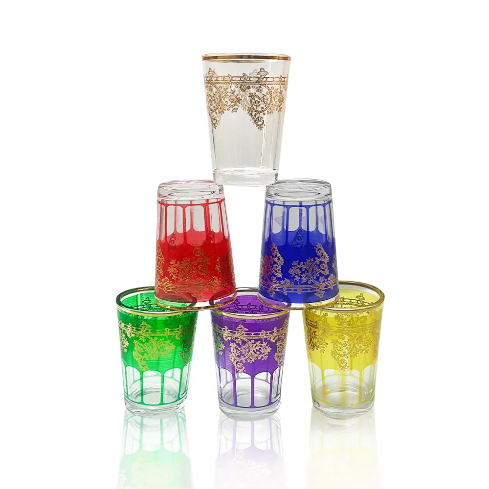 Custom Gilded Moroccan Shot Glass