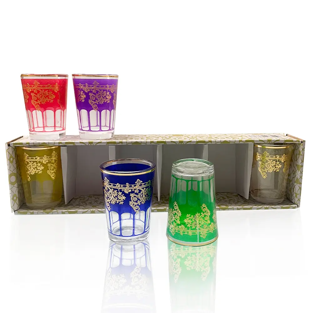 Custom Gilded Moroccan Shot Glass