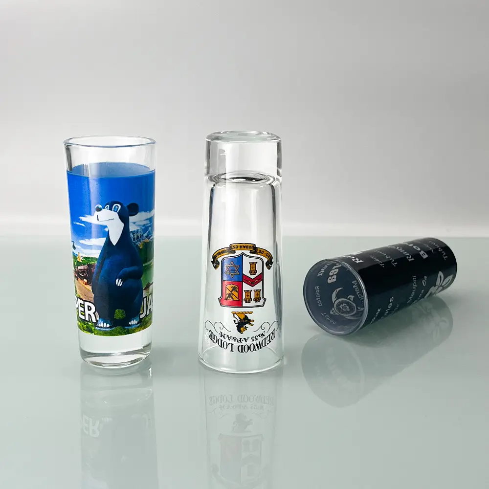 Custom Printed Tall Shooter Glasses