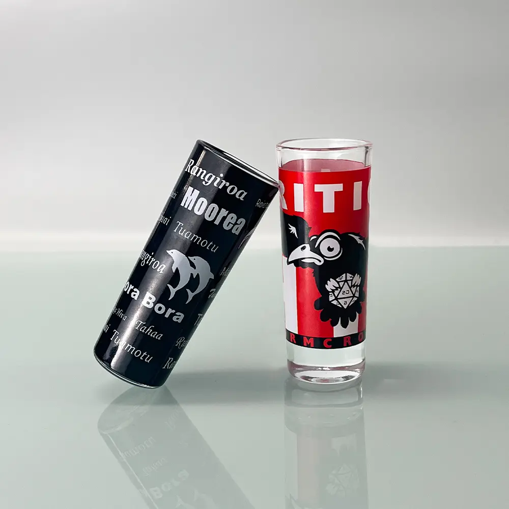 Custom Printed Tall Shooter Glasses