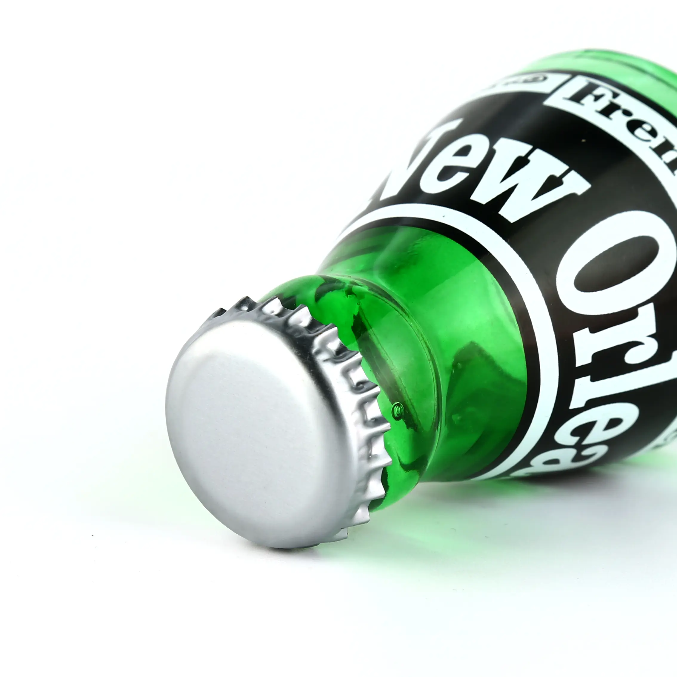 Custom Sprayed Decal Inverted Beer Bottle Shot Glass Custom Sprayed Decal Inverted Beer Bottle Shot Glass
