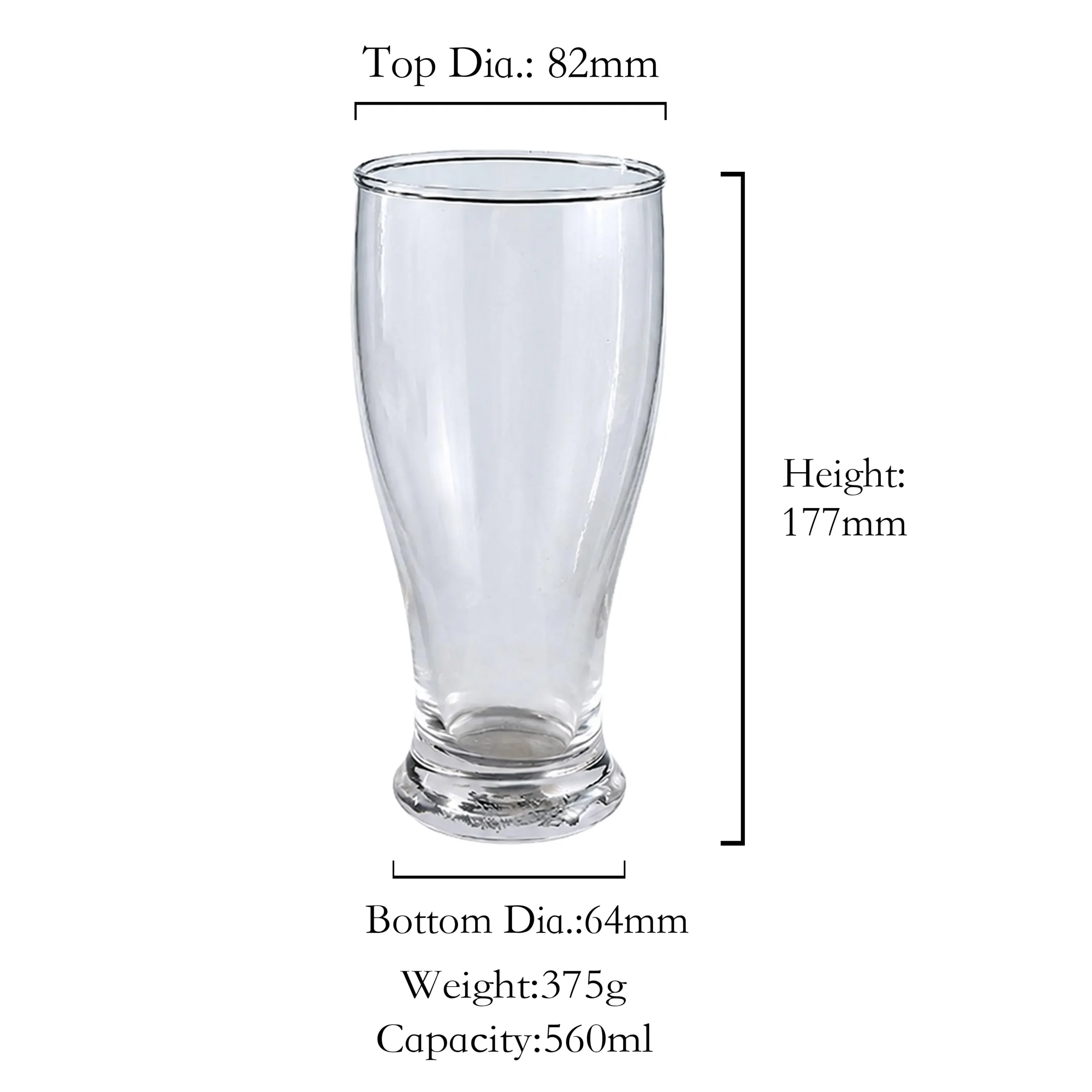 imperial-pint-glass-dimensions-18oz-560ml 18 oz imperial pint glass dimensions and capacity chart
