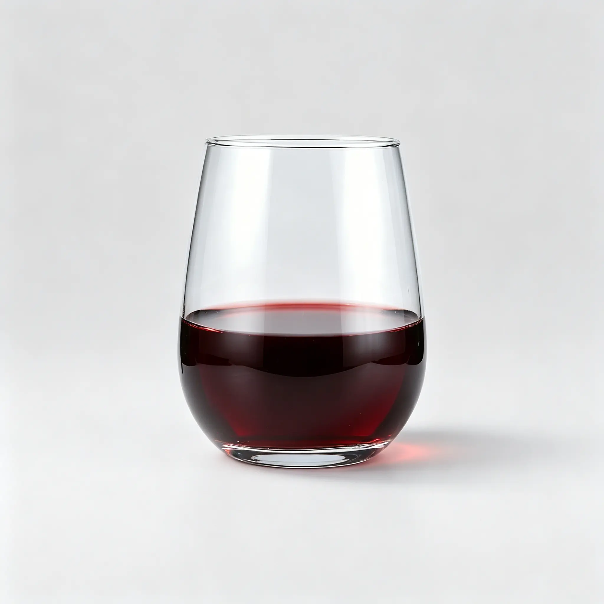 Modern stemless wine glasses for casual entertaining