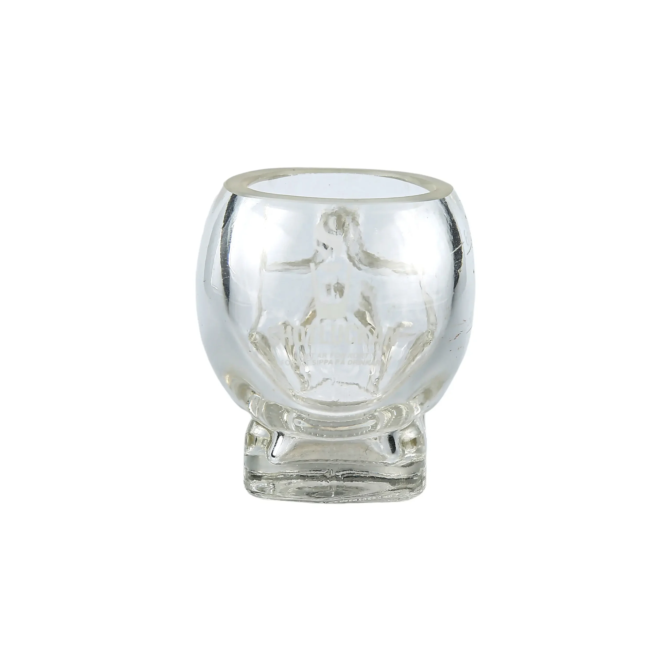 transparent-crystal-skull-shot-glass-product.jpg Unique gothic style glass skull cup with customizable packaging options for corporate gifts and events.