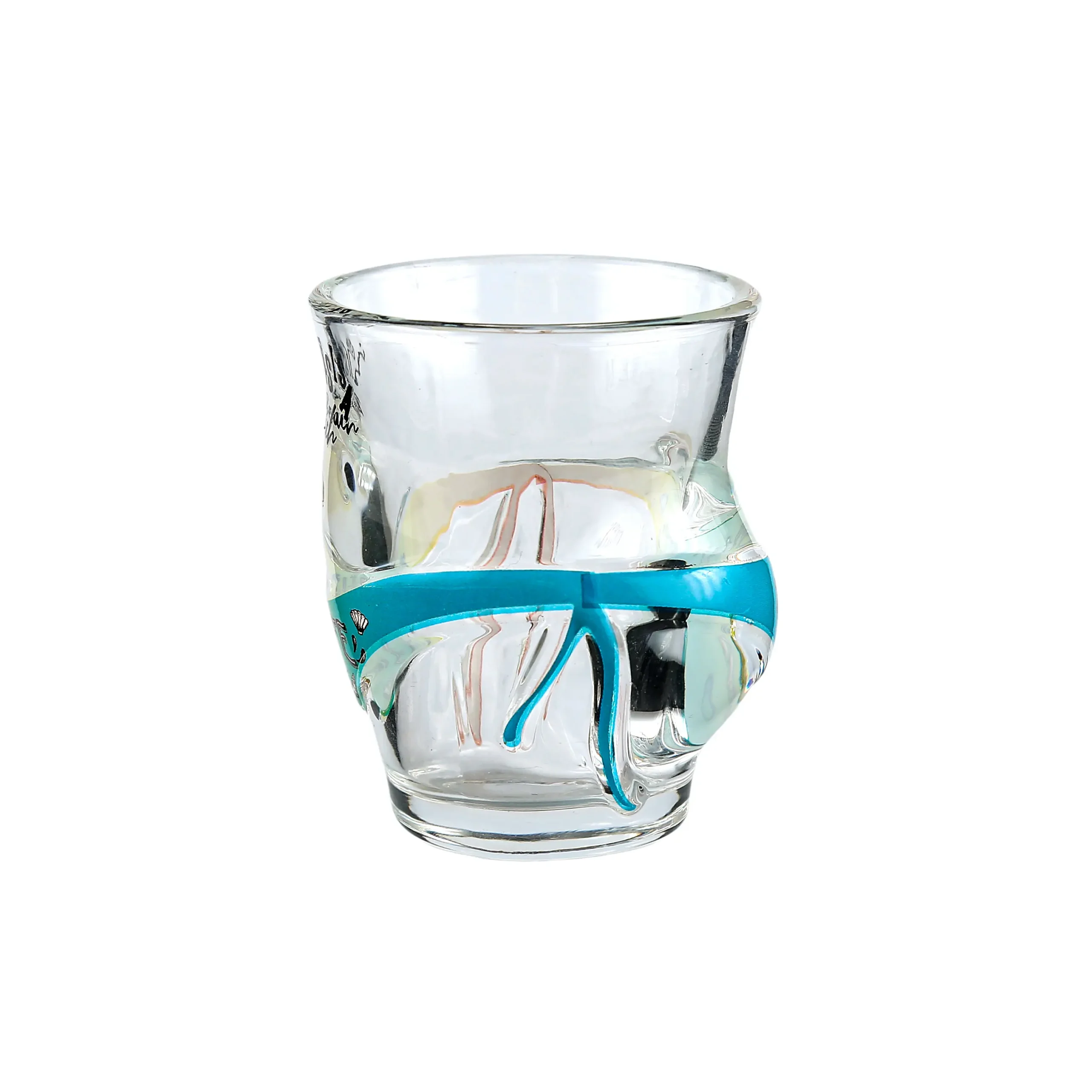 tropical-beach-party-shot-glasses-wholesale.jpg Custom packaging available novelty shaped glass shot glasses, wholesale unique bikini design bar ware