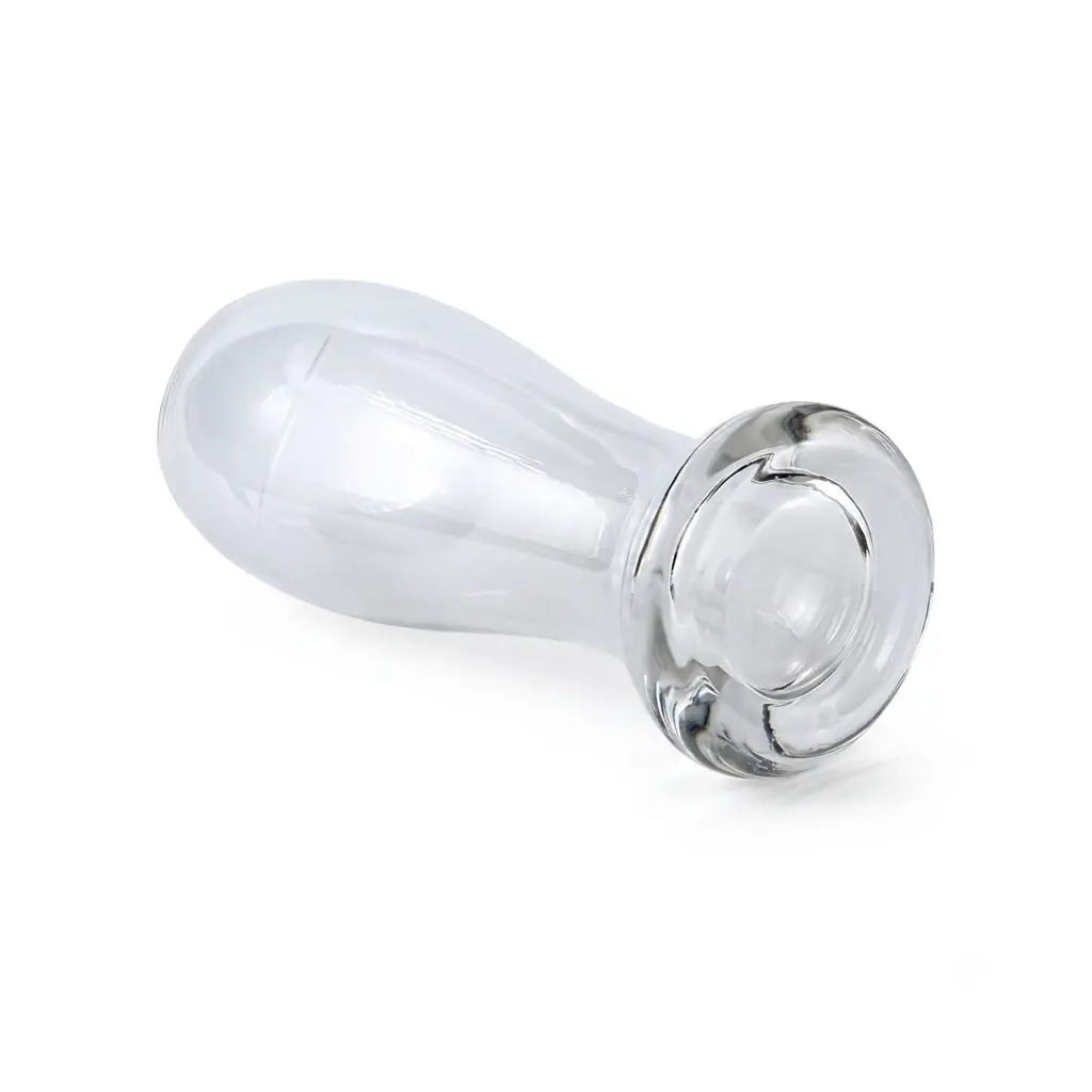 weizen-beer-glass-base-detail-745ml Base detail of clear 745ml weizen beer glass
