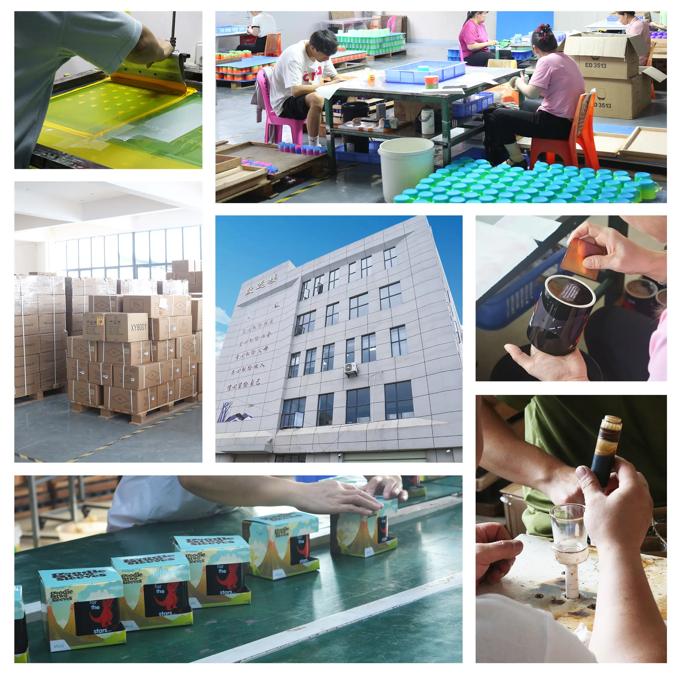 Lexingya Glass factory producing customized glassware for global customers