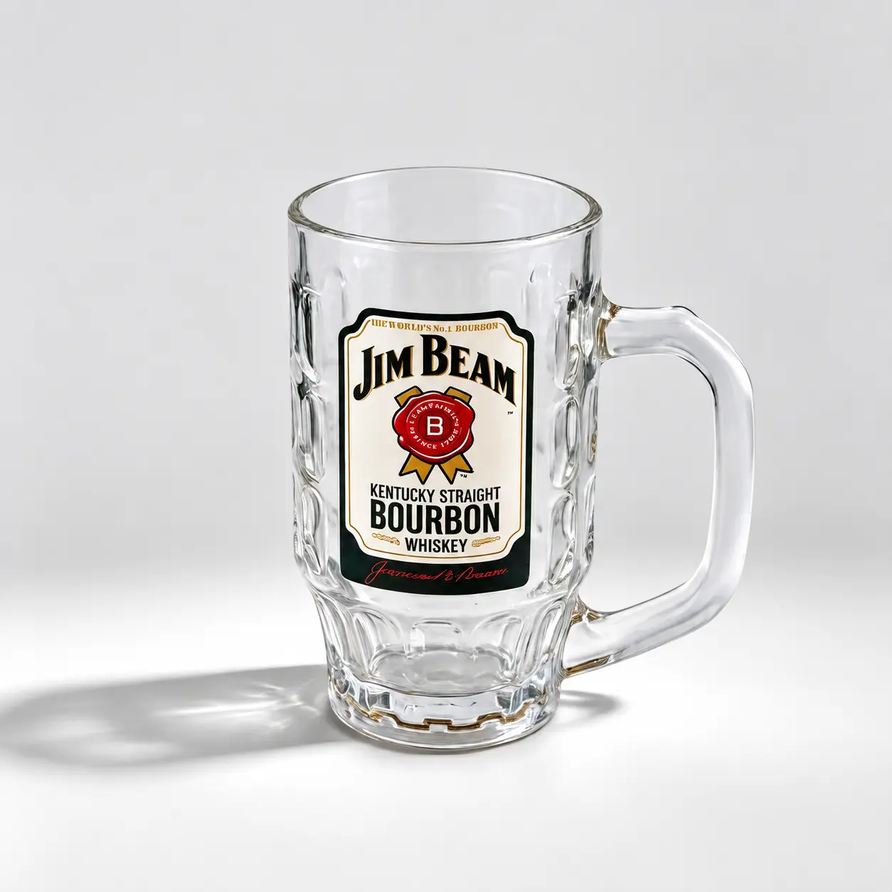 Custom printed beer glasses with logo for brands, bars, and promotions